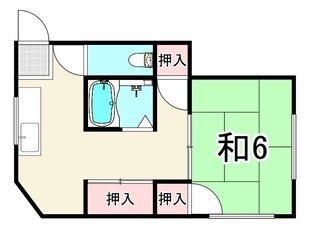 五島マンションの物件間取画像